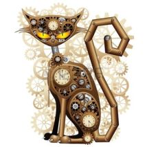 24048248-steampunk-cat-vintage-stílus
